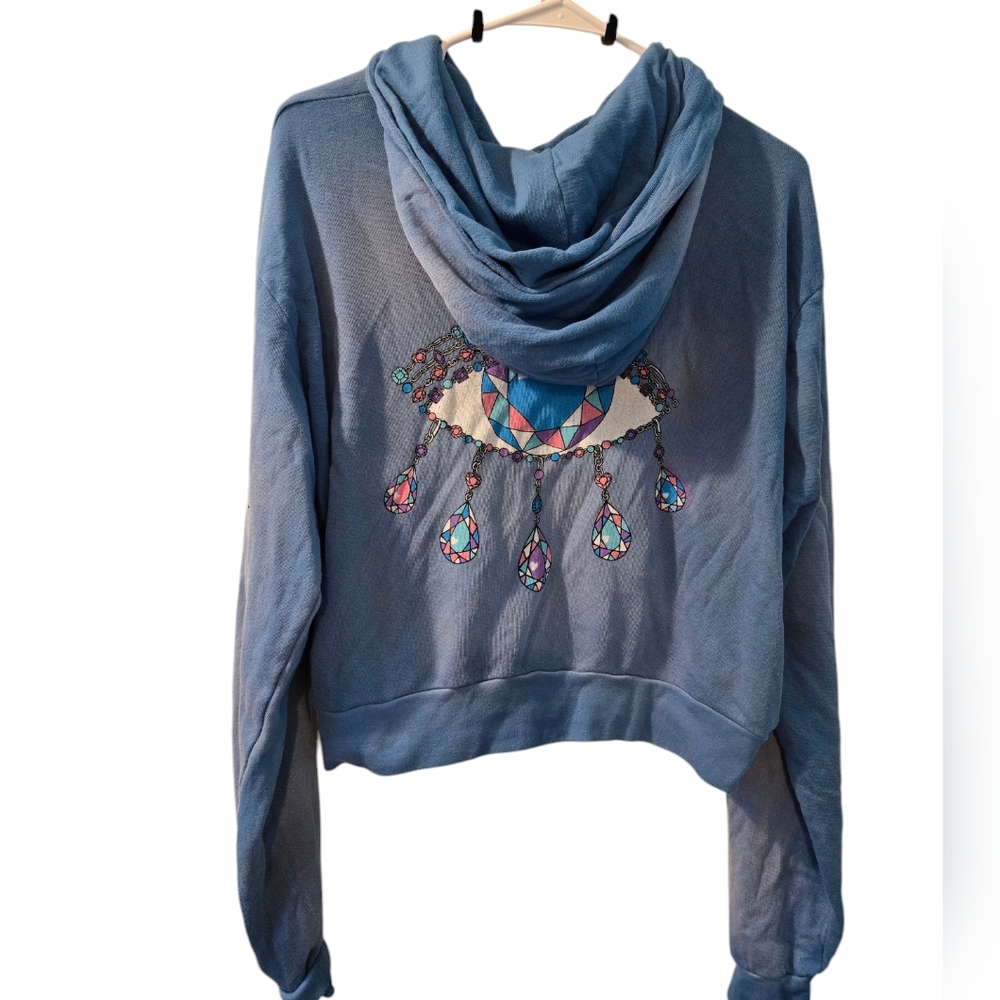 Lauren Moshi Lachelle Diamond Evil Eye hoodie - Picture 8 of 16